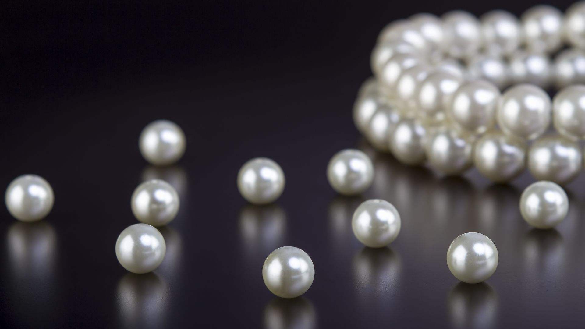 时尚气质高级感正圆玻璃珠锁骨链个性小众设计感倪妮同款珍珠项链-阿里巴巴